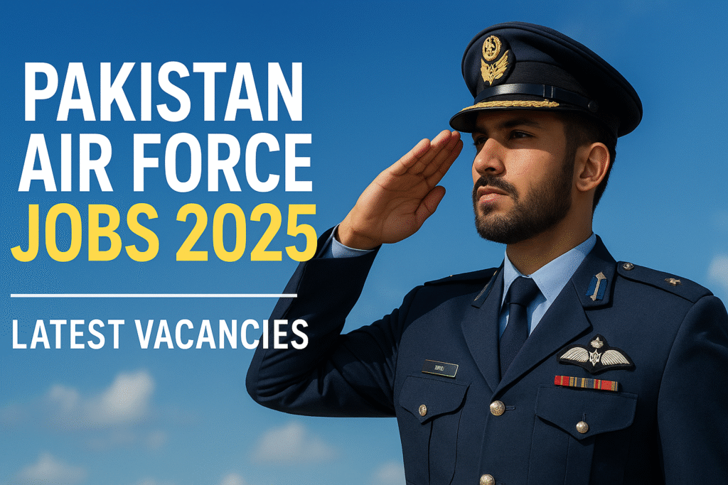 Pakistan Air Force Jobs 2025