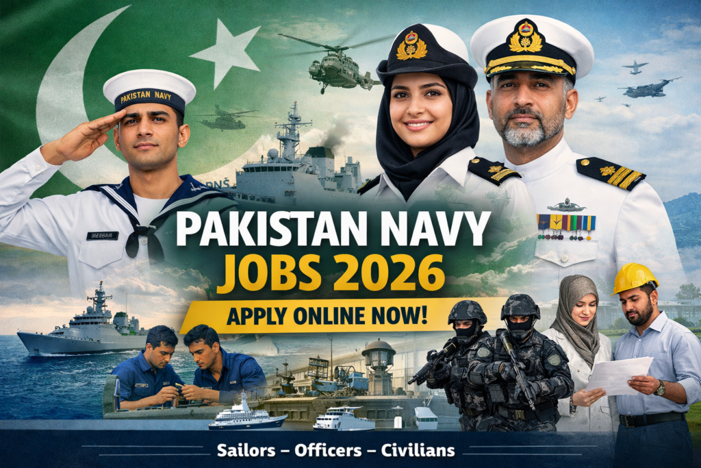 Pakistan Navy Jobs 2026