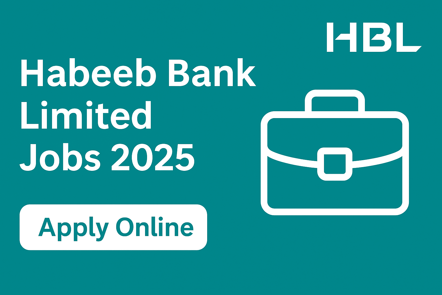 Habeeb Bank Limited Jobs 2025