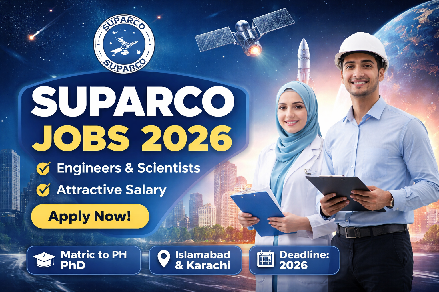 SUPARCO Jobs 2026